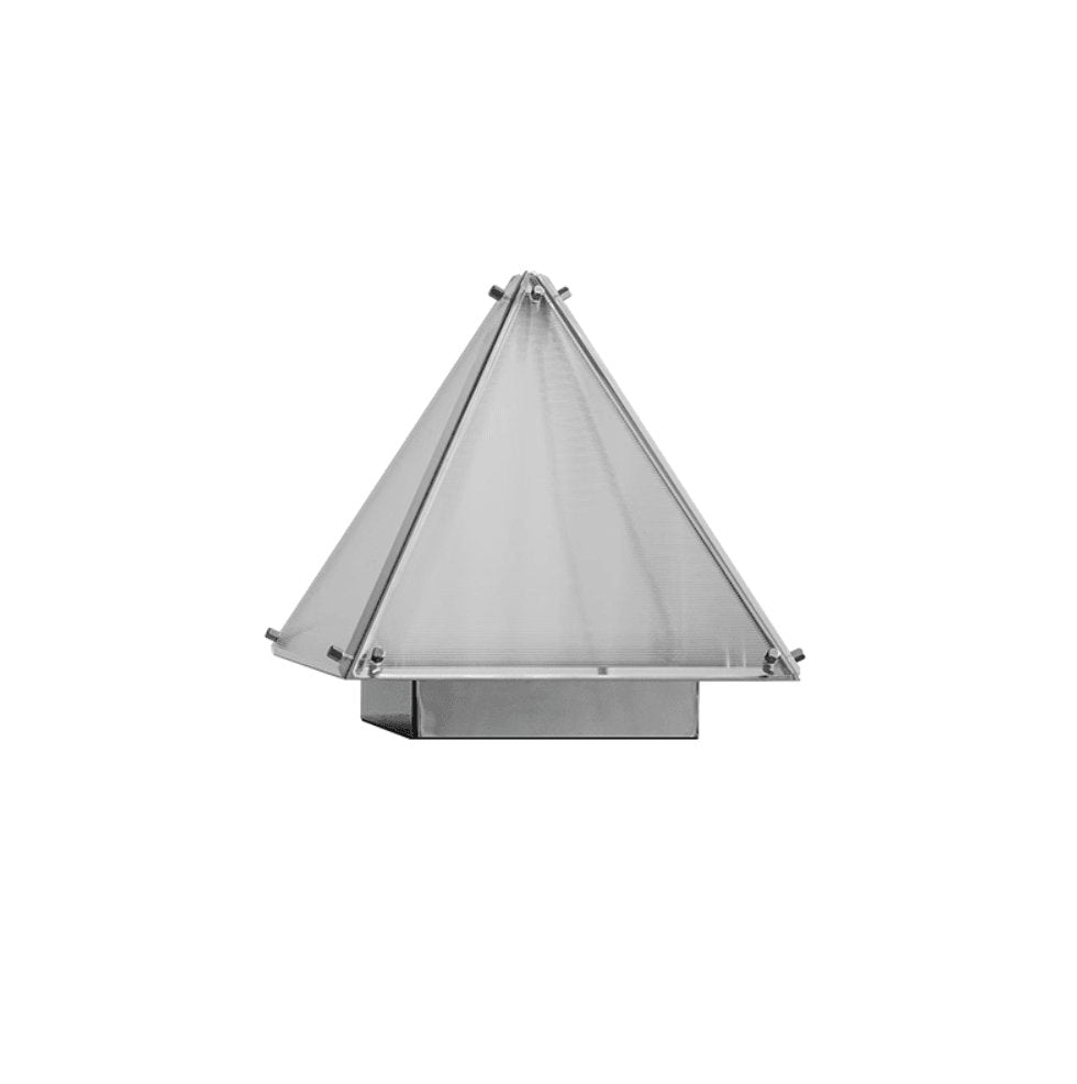 Fragment Table Lamp | Patterned Glass | Chrome