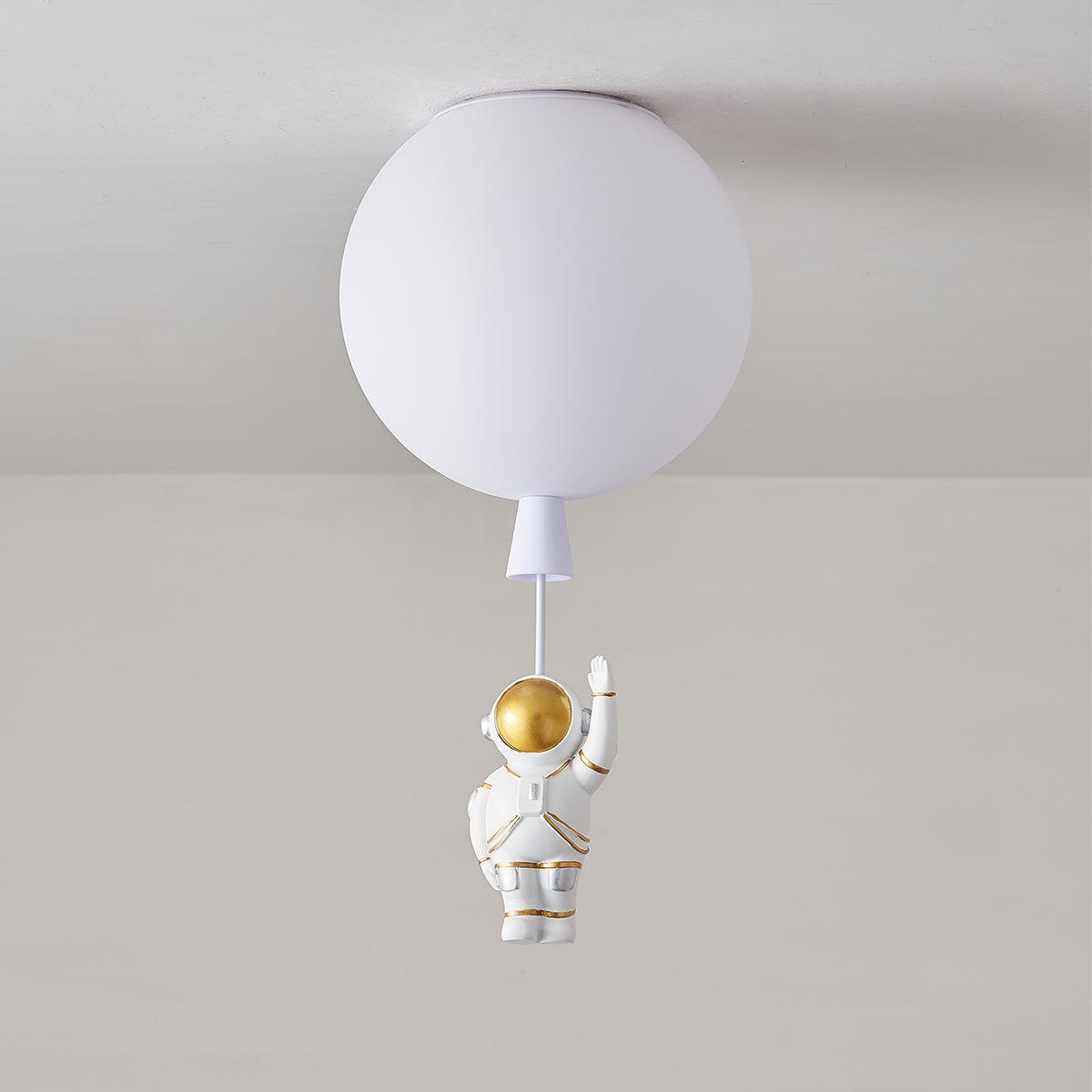 Frosted Balloon Ceiling Light | Acrylic | White
