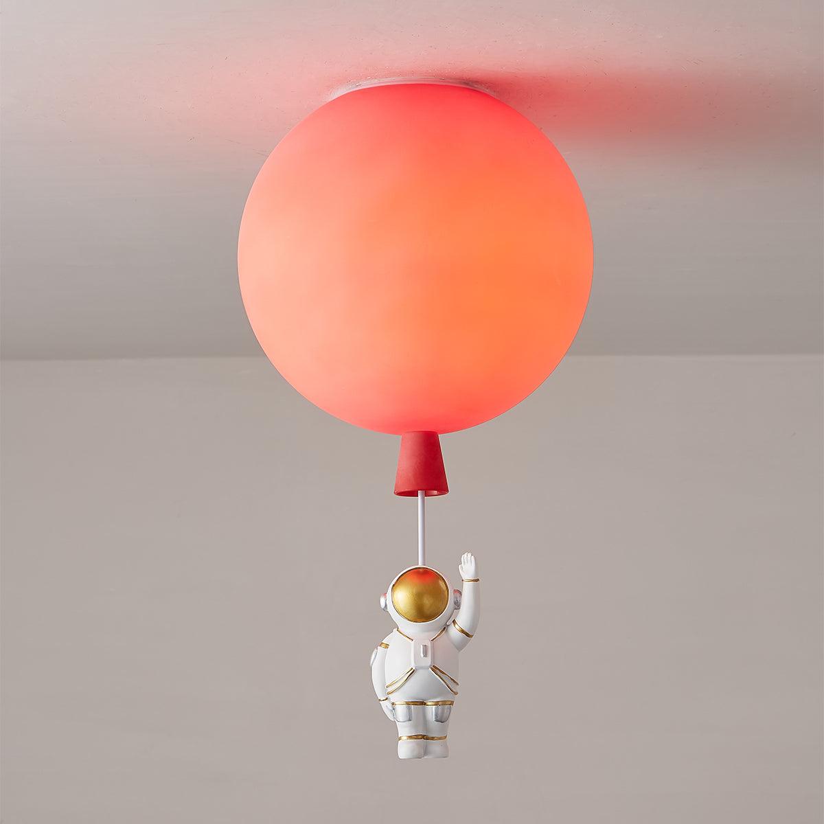 Frosted Balloon Ceiling Light | Acrylic | White