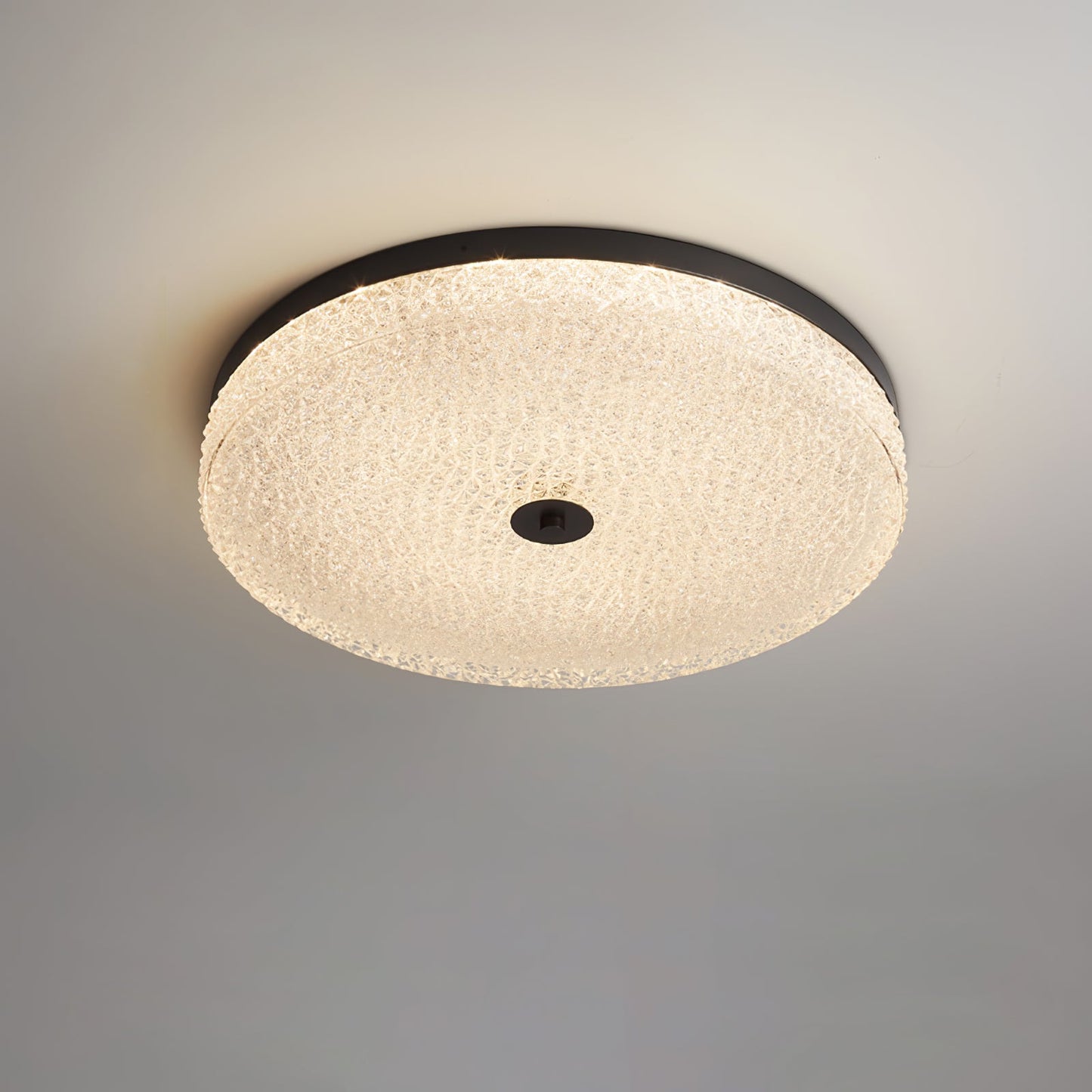 Frosted Dawn Ceiling Light | Brass, Acrylic, Metal | White