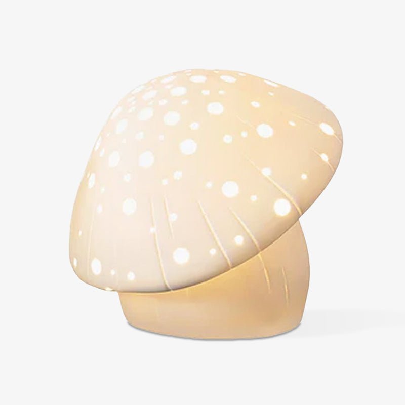 Fungo Table Lamp | Ceramic | White