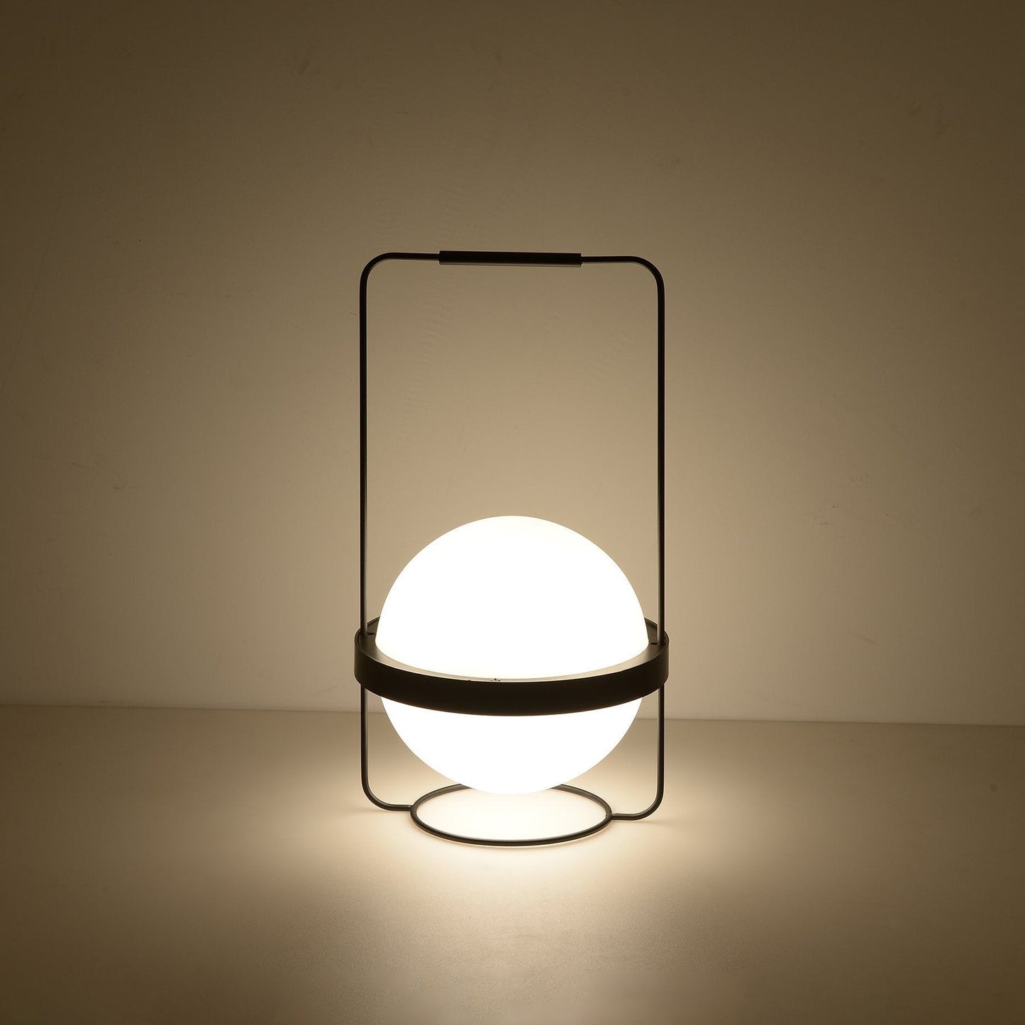 Gardens Table Lamp | Metal, Acrylic | Black