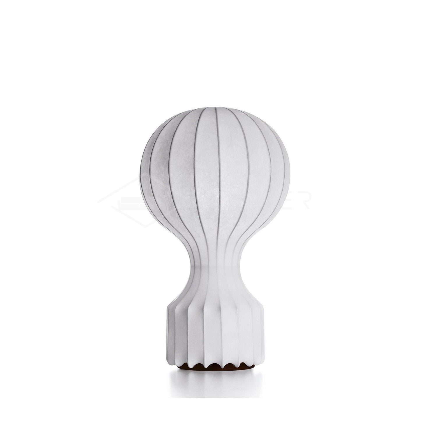 Hot Air Balloon Table Lamp | Steel & Cocoon Design | White Shade