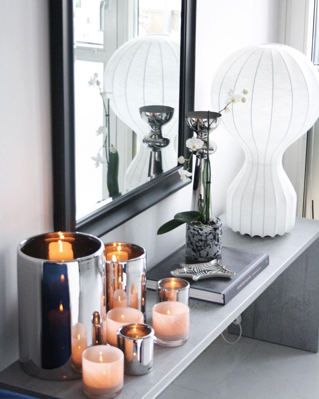 Hot Air Balloon Table Lamp | Steel & Cocoon Design | White Shade