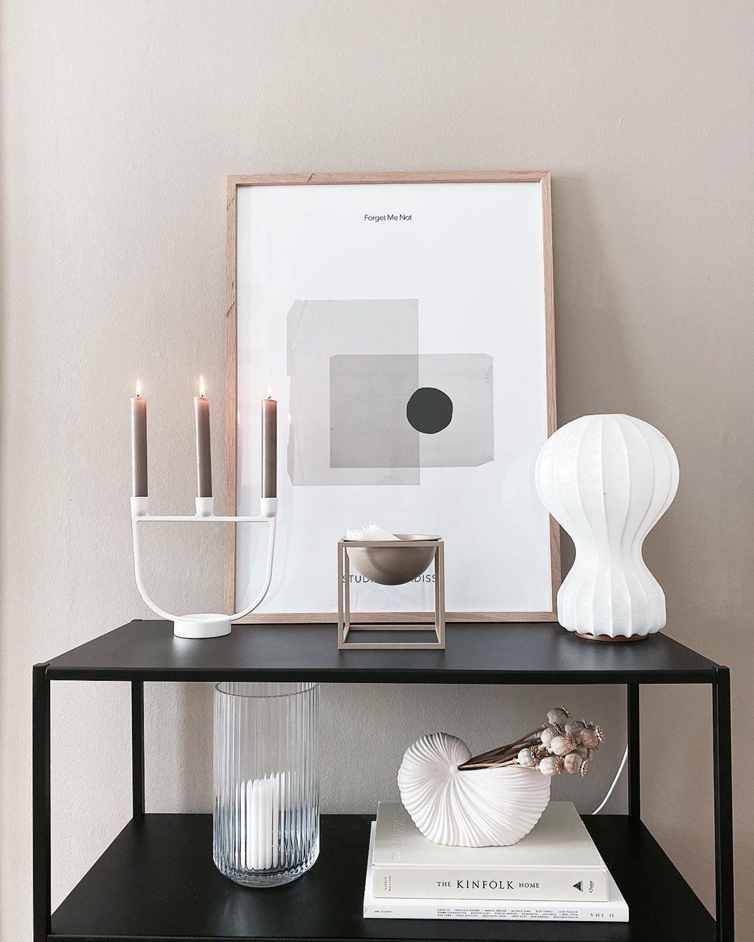 Hot Air Balloon Table Lamp | Steel & Cocoon Design | White Shade