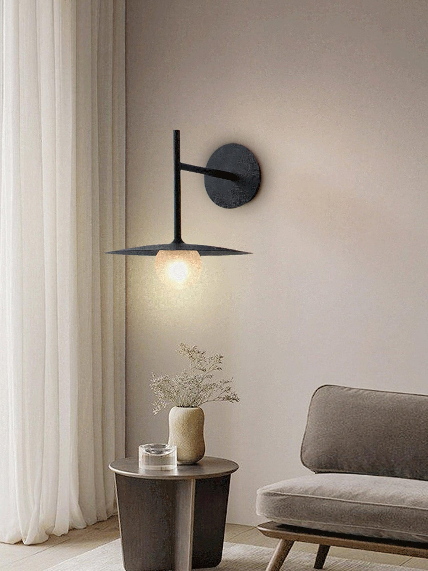 Gea Wall Lamp | Iron & Glass | Set of 2