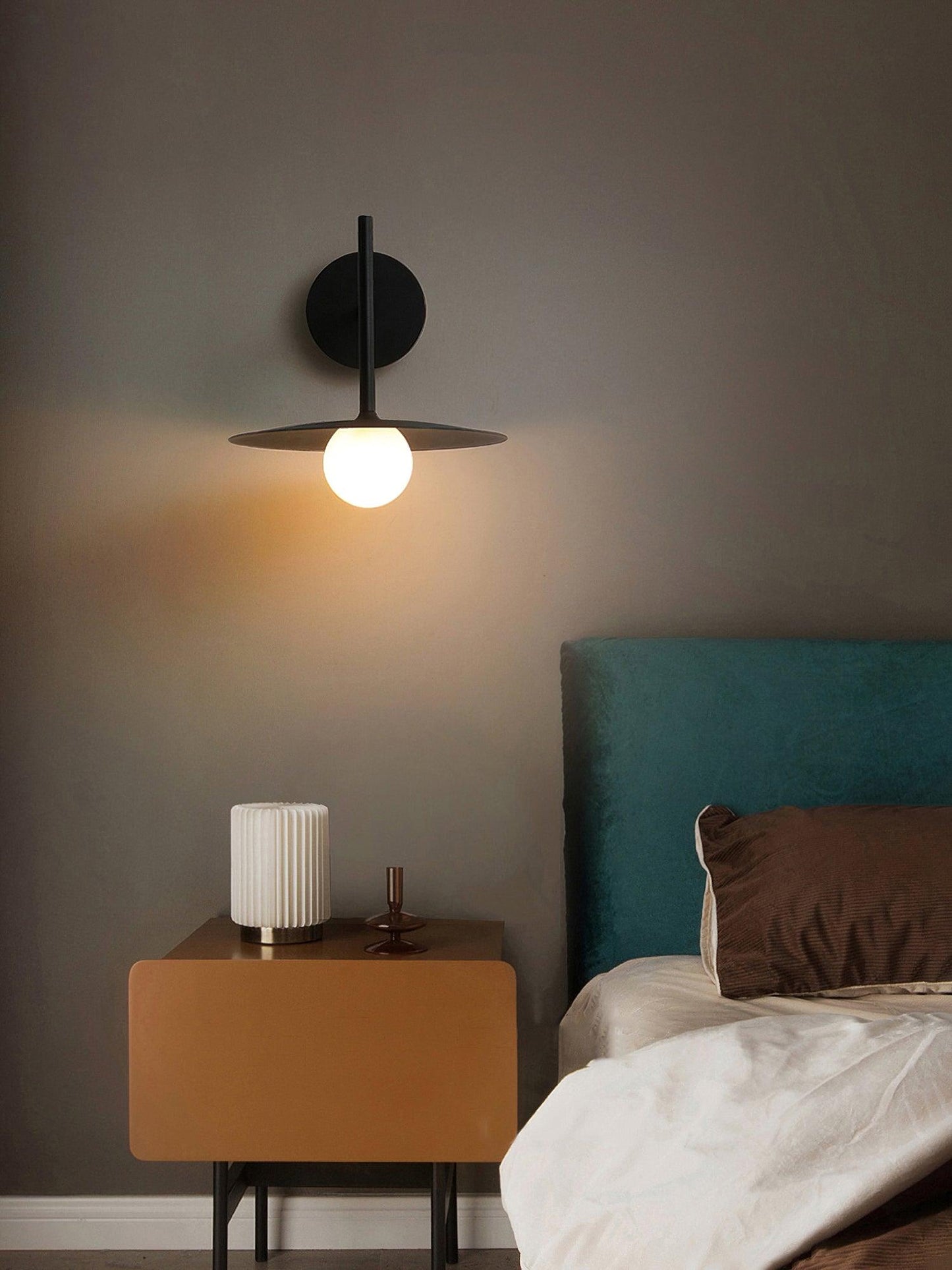 Gea Wall Lamp | Iron & Glass | Set of 2