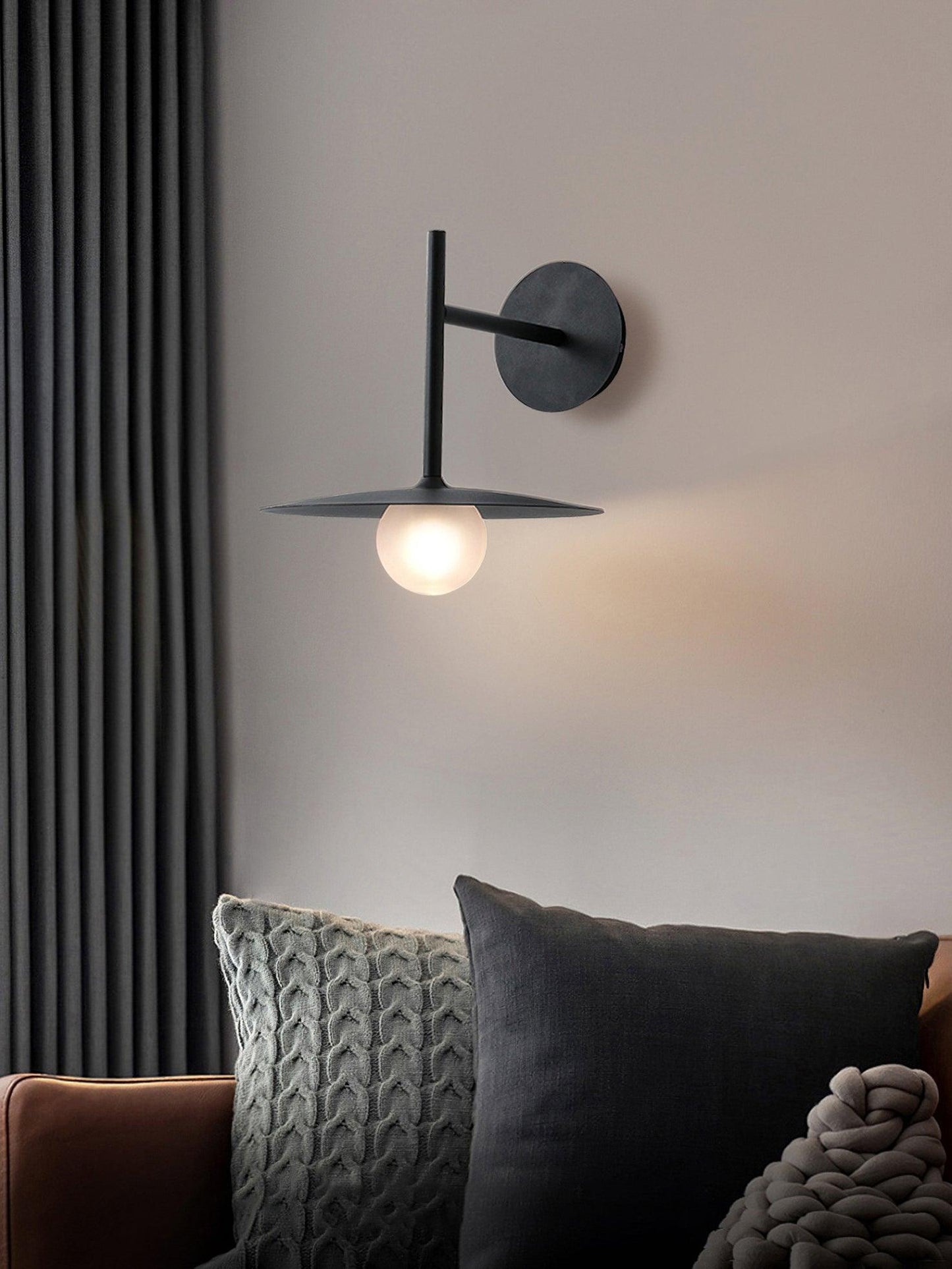 Gea Wall Lamp | Iron & Glass | Set of 2