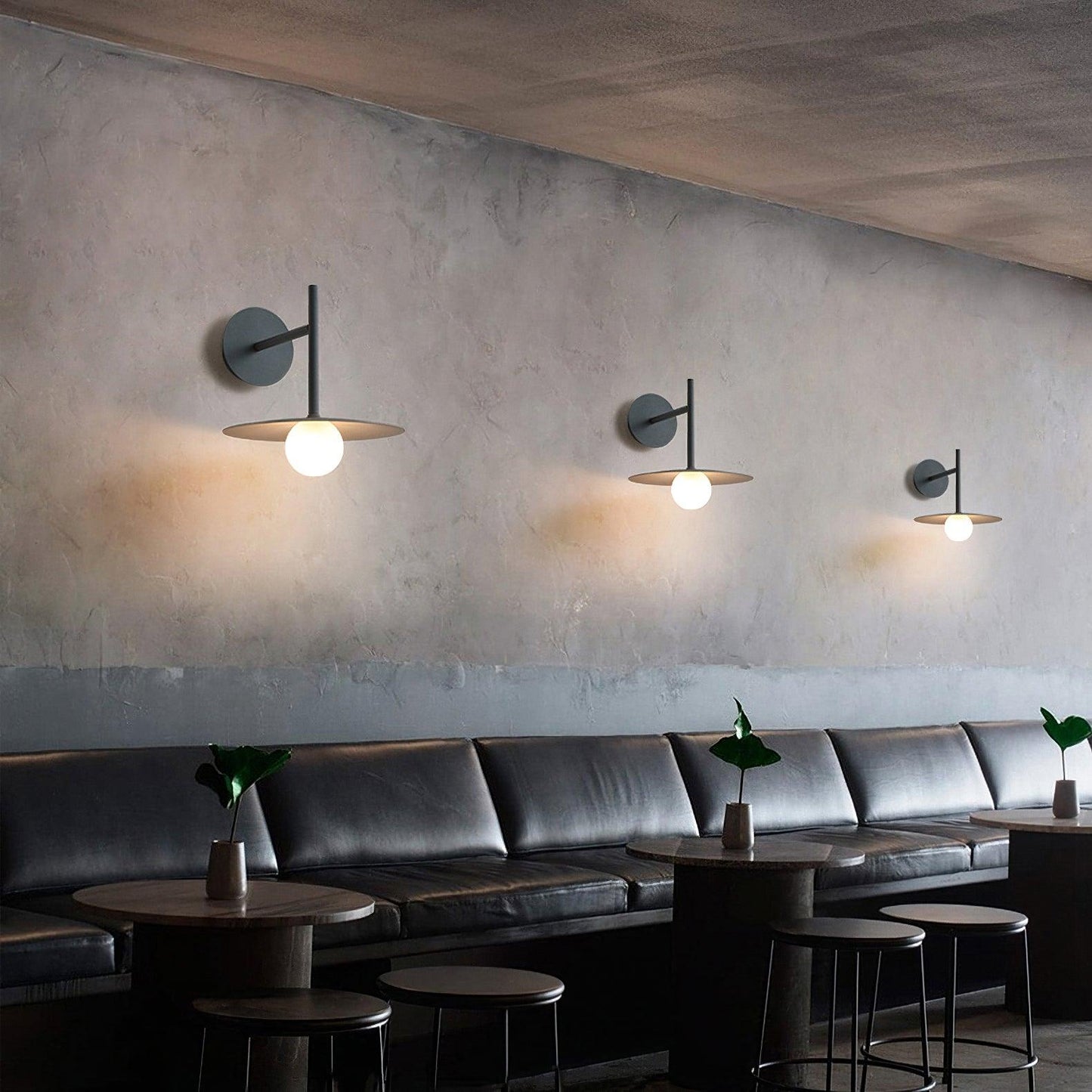 Gea Wall Lamp | Iron & Glass | Set of 2