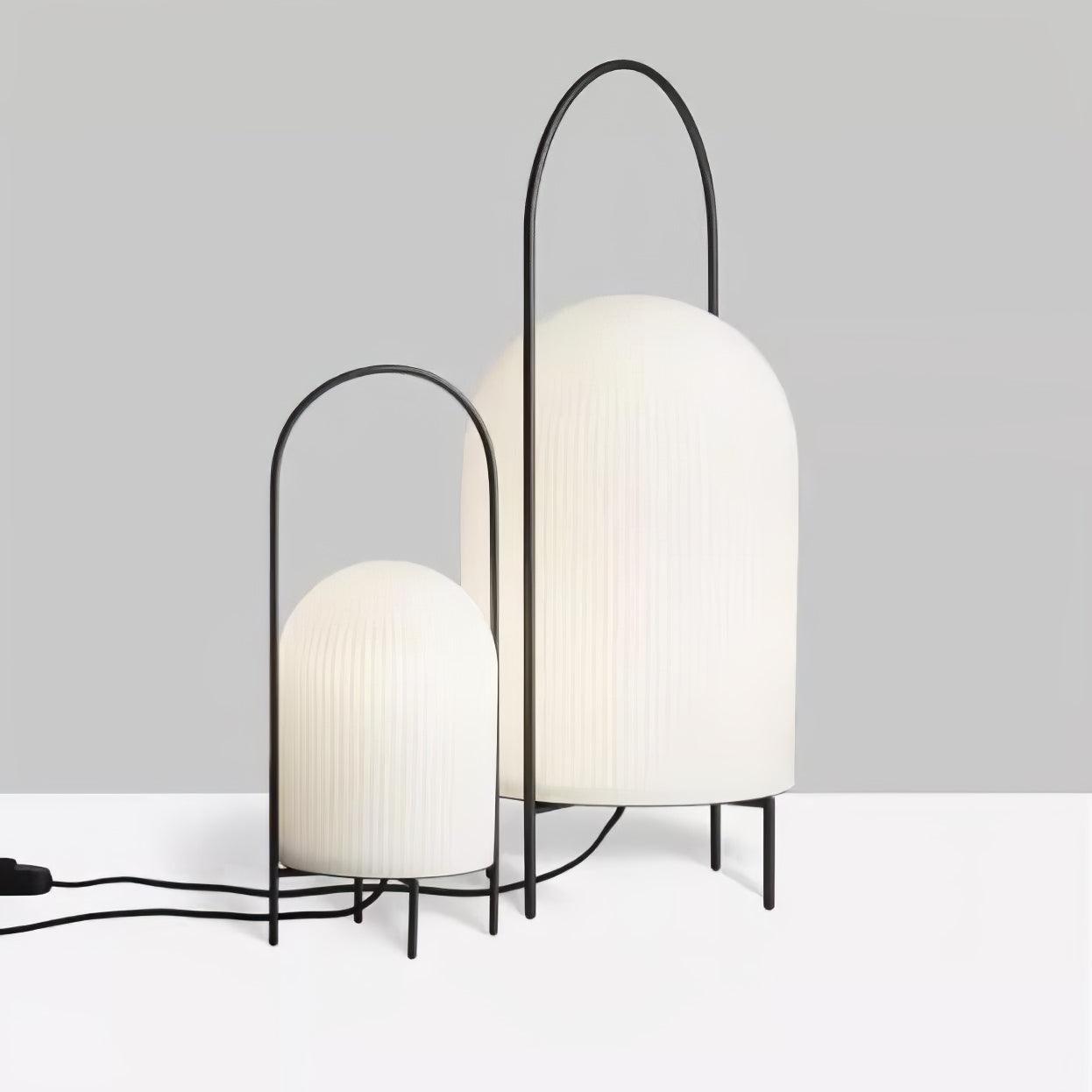 Ghost Table Lamp | Metal & Glass | White