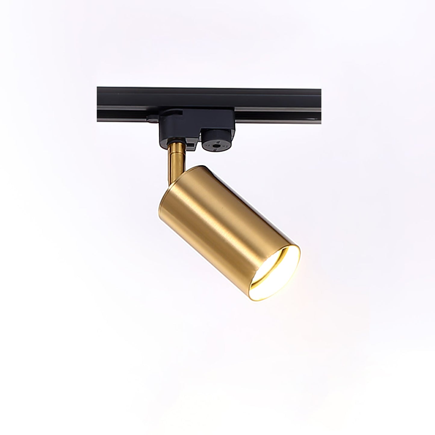 Gilded Rail Track Light | Metal & Aluminum | Black, White