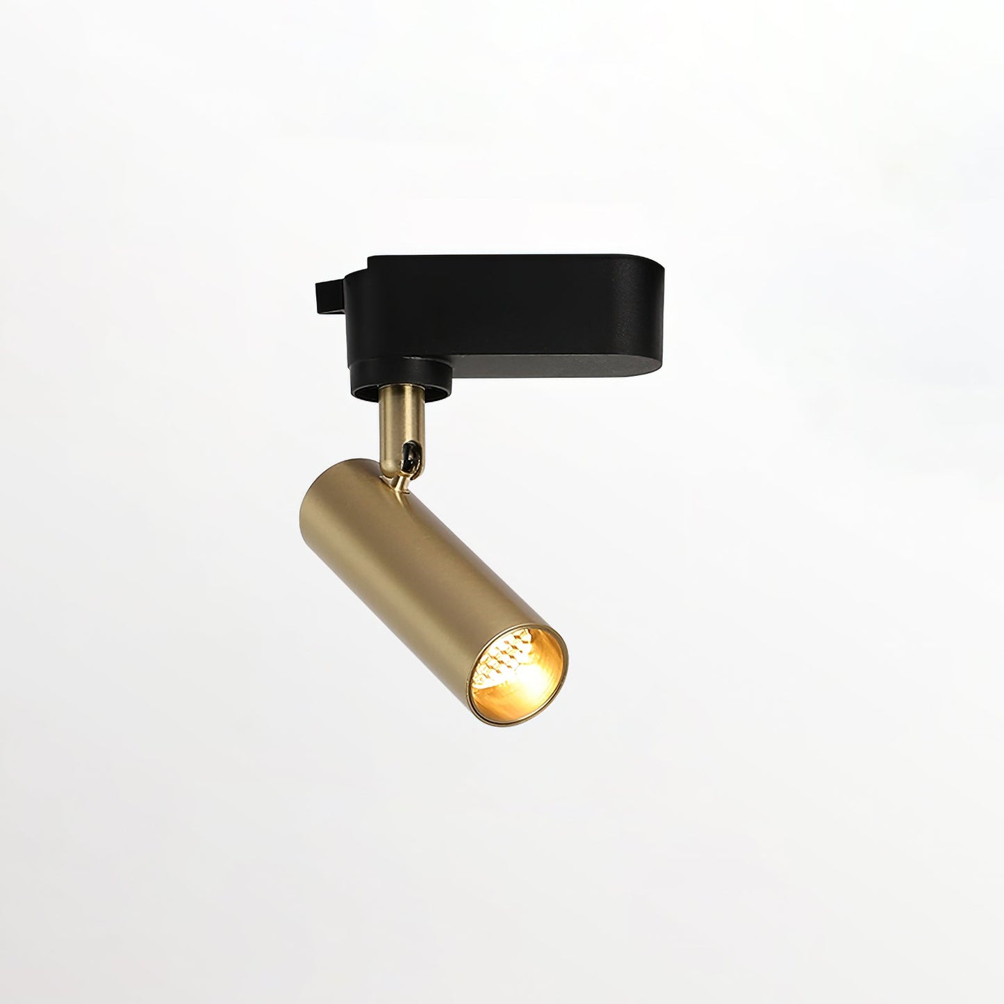 Gilded Rail Track Light | Metal & Aluminum | Black, White