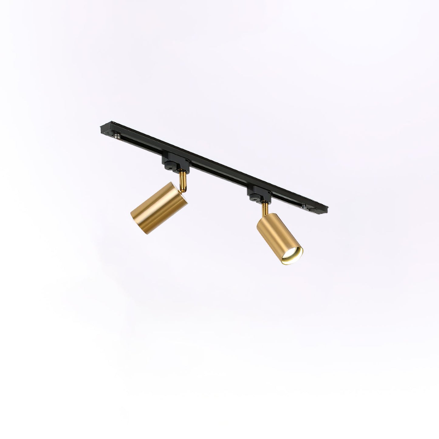 Gilded Rail Track Light | Metal & Aluminum | Black, White