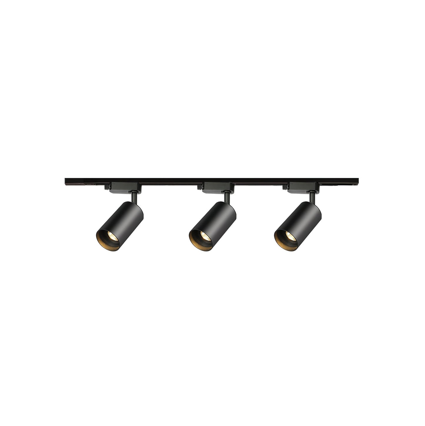 Gilded Rail Track Light | Metal & Aluminum | Black, White