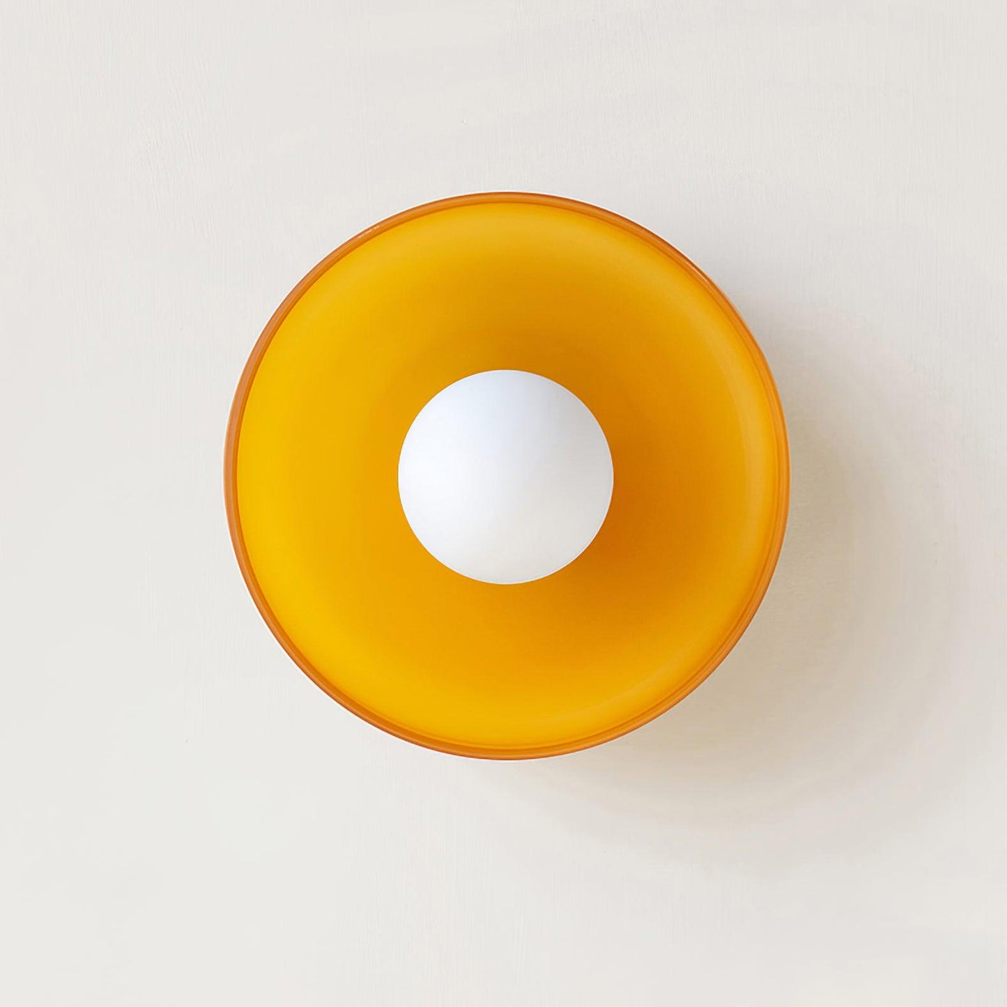 Gino Ceiling Lamp | Handcrafted Metal & Glass | 25cm Diameter