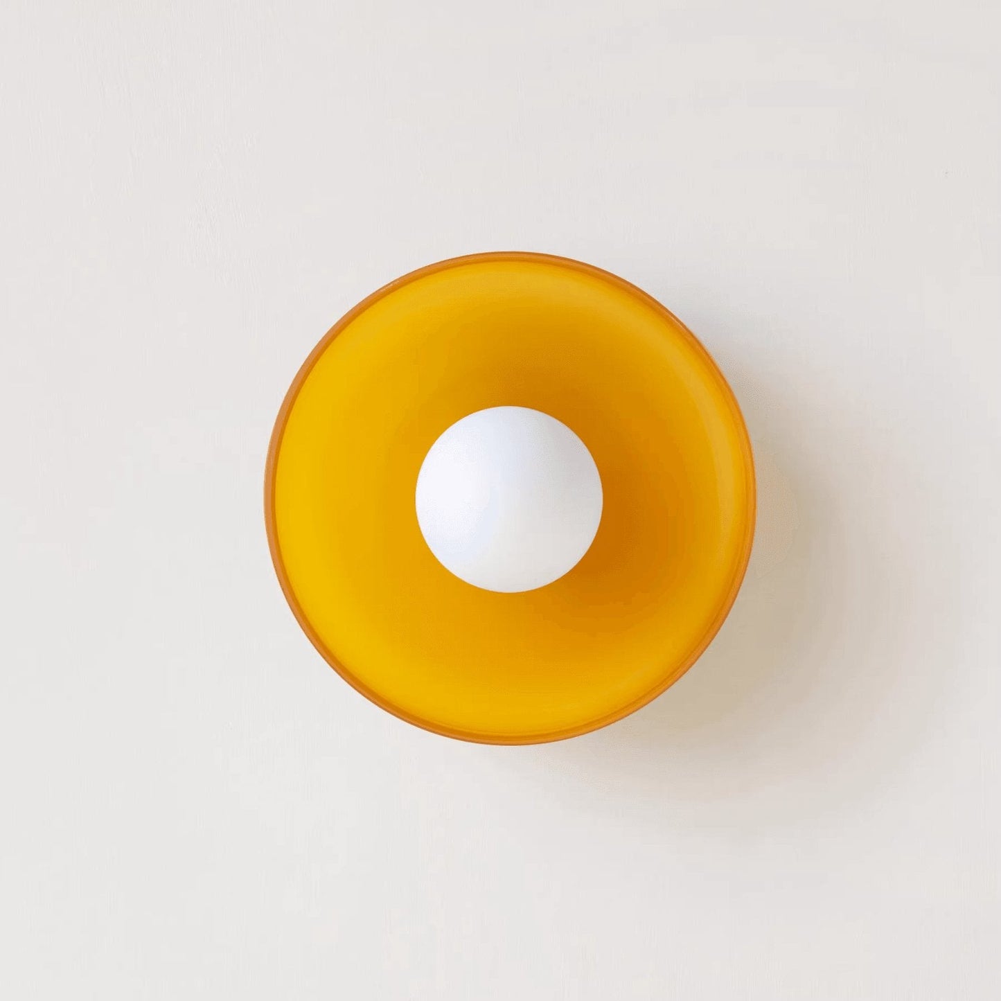 Gino Ceiling Lamp | Handcrafted Metal & Glass | 25cm Diameter