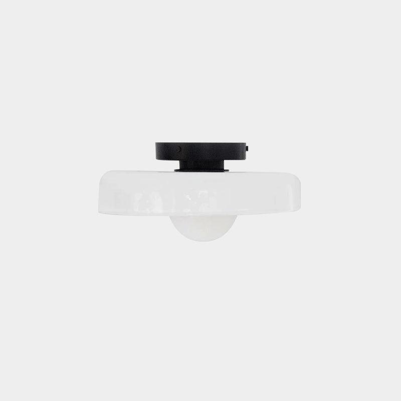 Gino Ceiling Lamp | Handcrafted Metal & Glass | 25cm Diameter