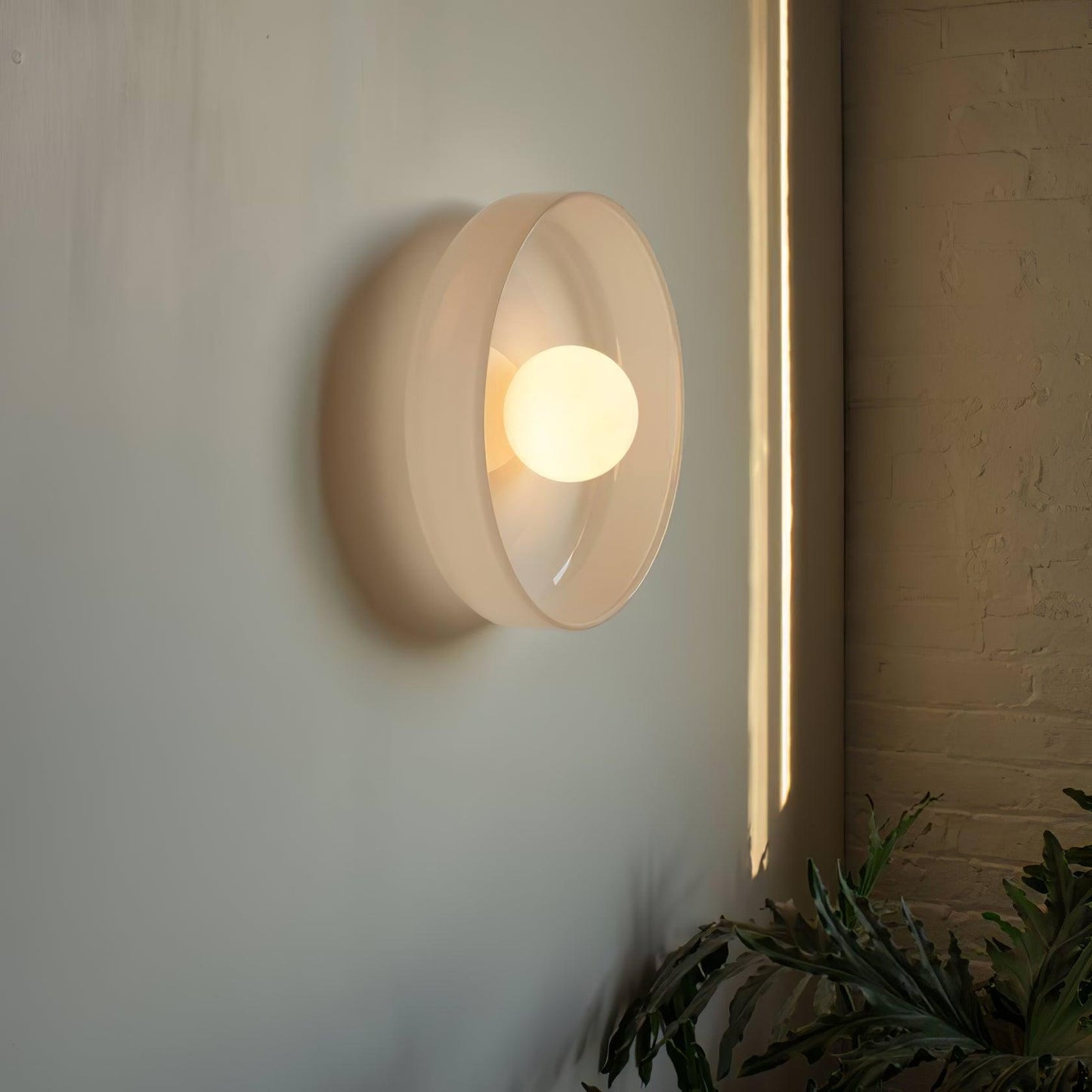 Gino Ceiling Lamp | Handcrafted Metal & Glass | 25cm Diameter