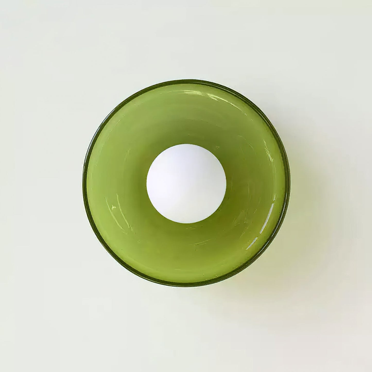 Gino Ceiling Lamp | Handcrafted Metal & Glass | 25cm Diameter
