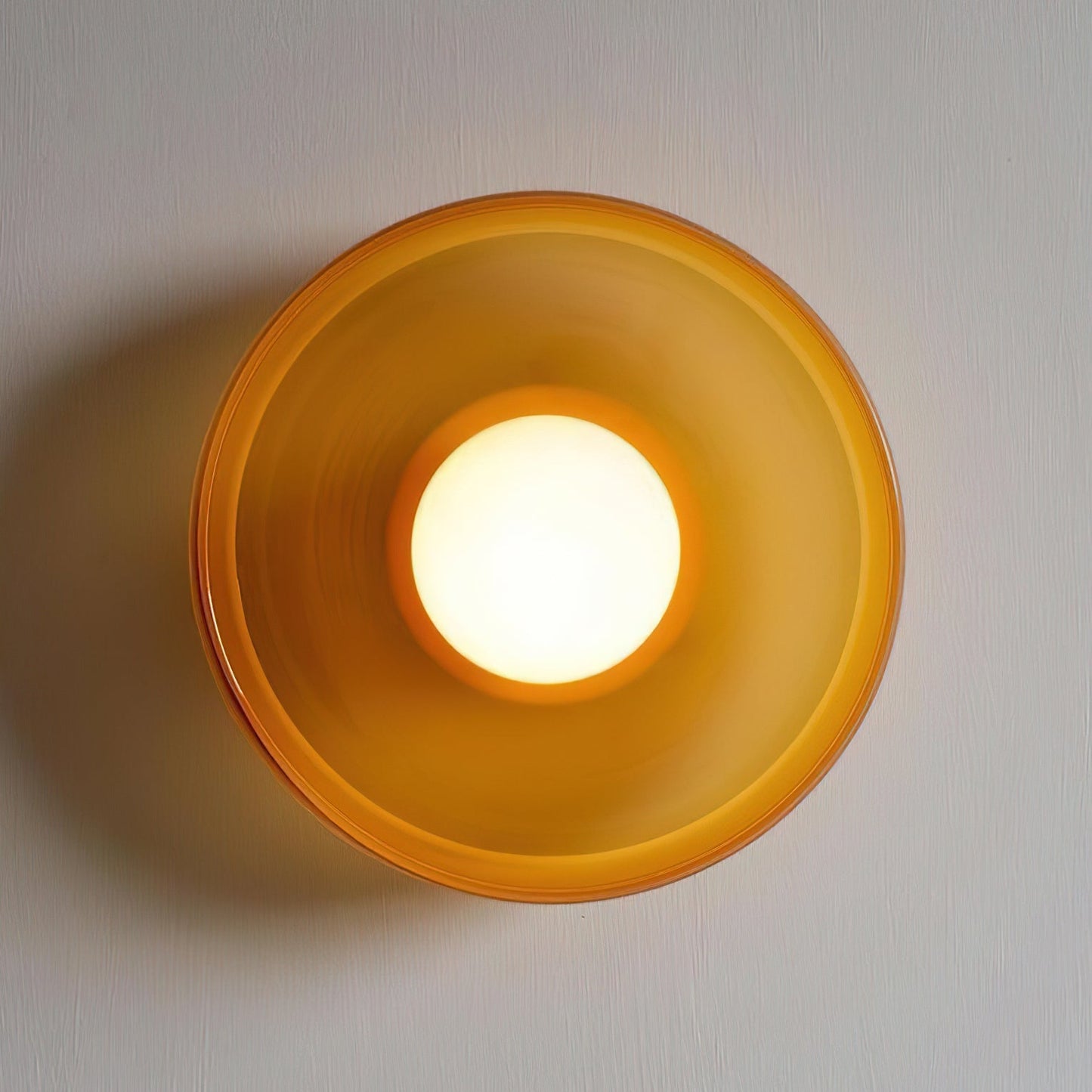 Gino Ceiling Lamp | Handcrafted Metal & Glass | 25cm Diameter
