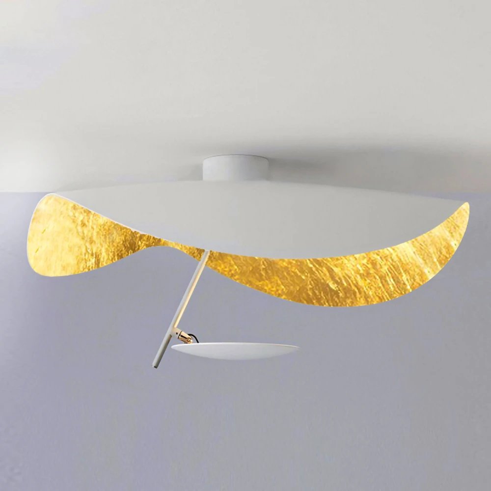 Giorgio Ceiling Light | Metal & Integrated LED | White Finish