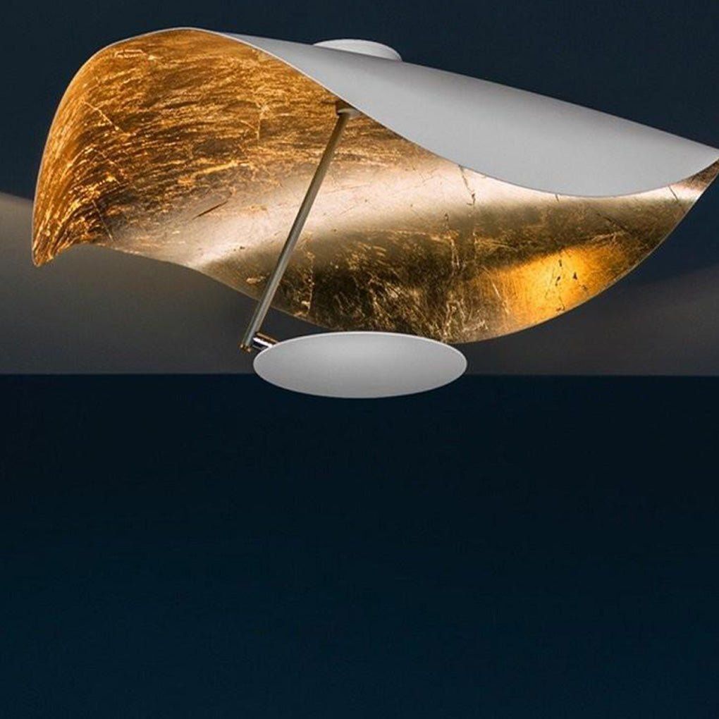 Giorgio Ceiling Light | Metal & Integrated LED | White Finish