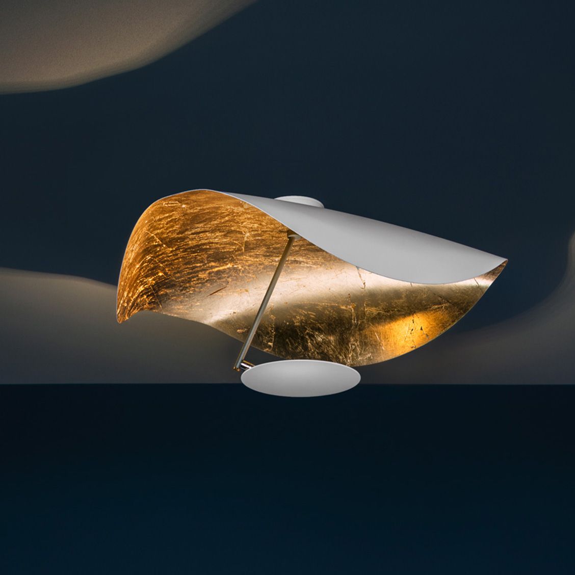 Giorgio Ceiling Light | Metal & Integrated LED | White Finish