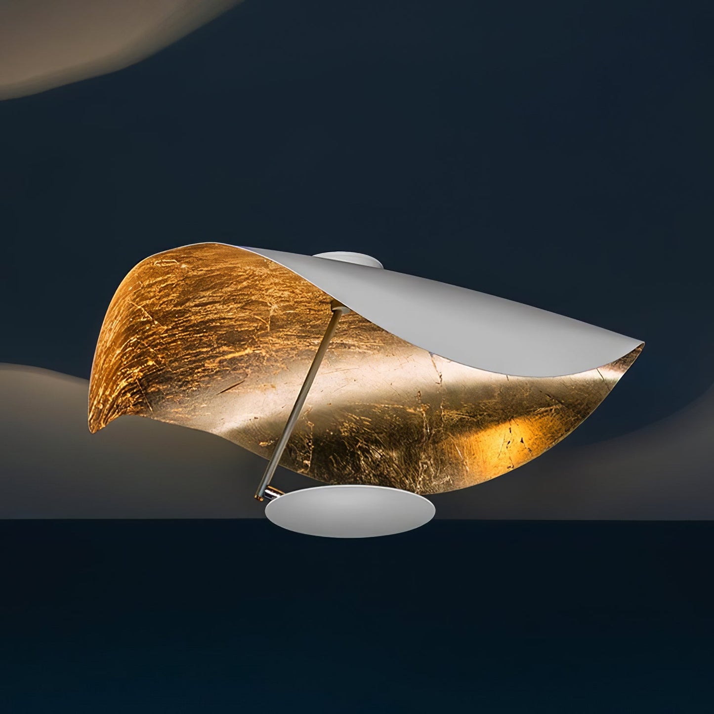 Giorgio Ceiling Light | Metal & Integrated LED | White Finish