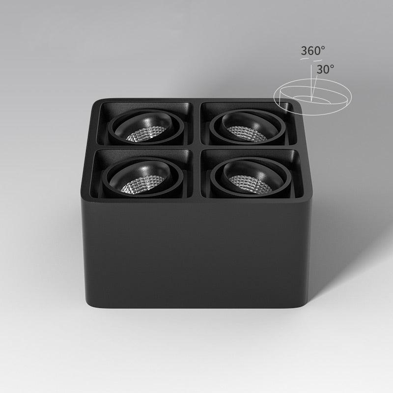 Giyan Surface Spotlight | Angular Steel Design | Set of 5