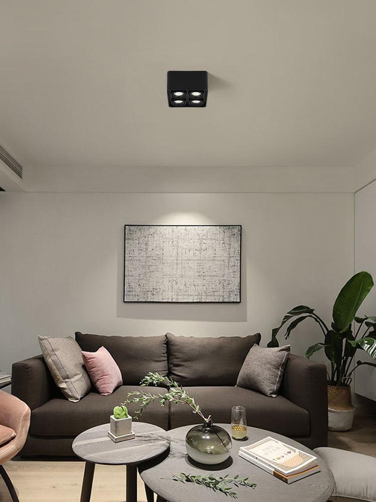 Giyan Surface Spotlight | Angular Steel Design | Set of 5
