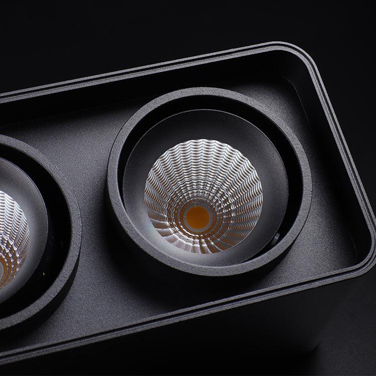 Giyan Surface Spotlight | Angular Steel Design | Set of 5