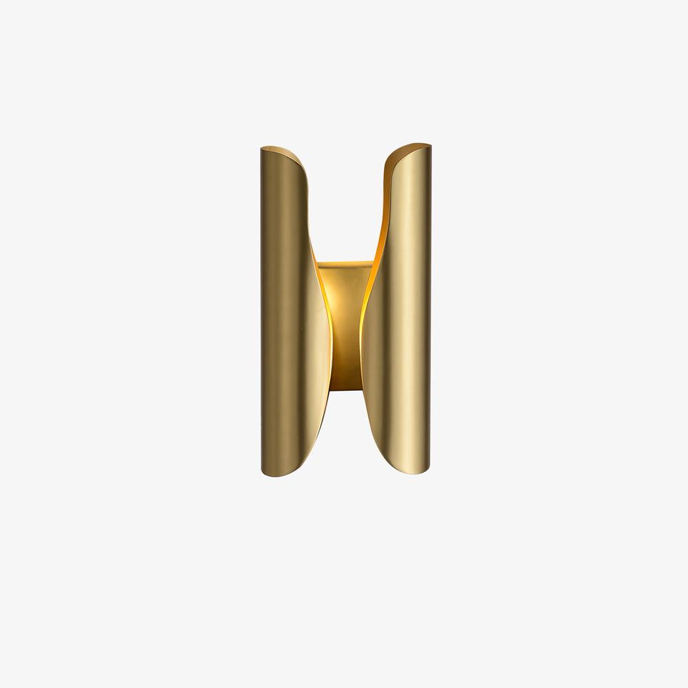 Guardian Wall Sconce | Metal Brass | Blackened Brushed Brass