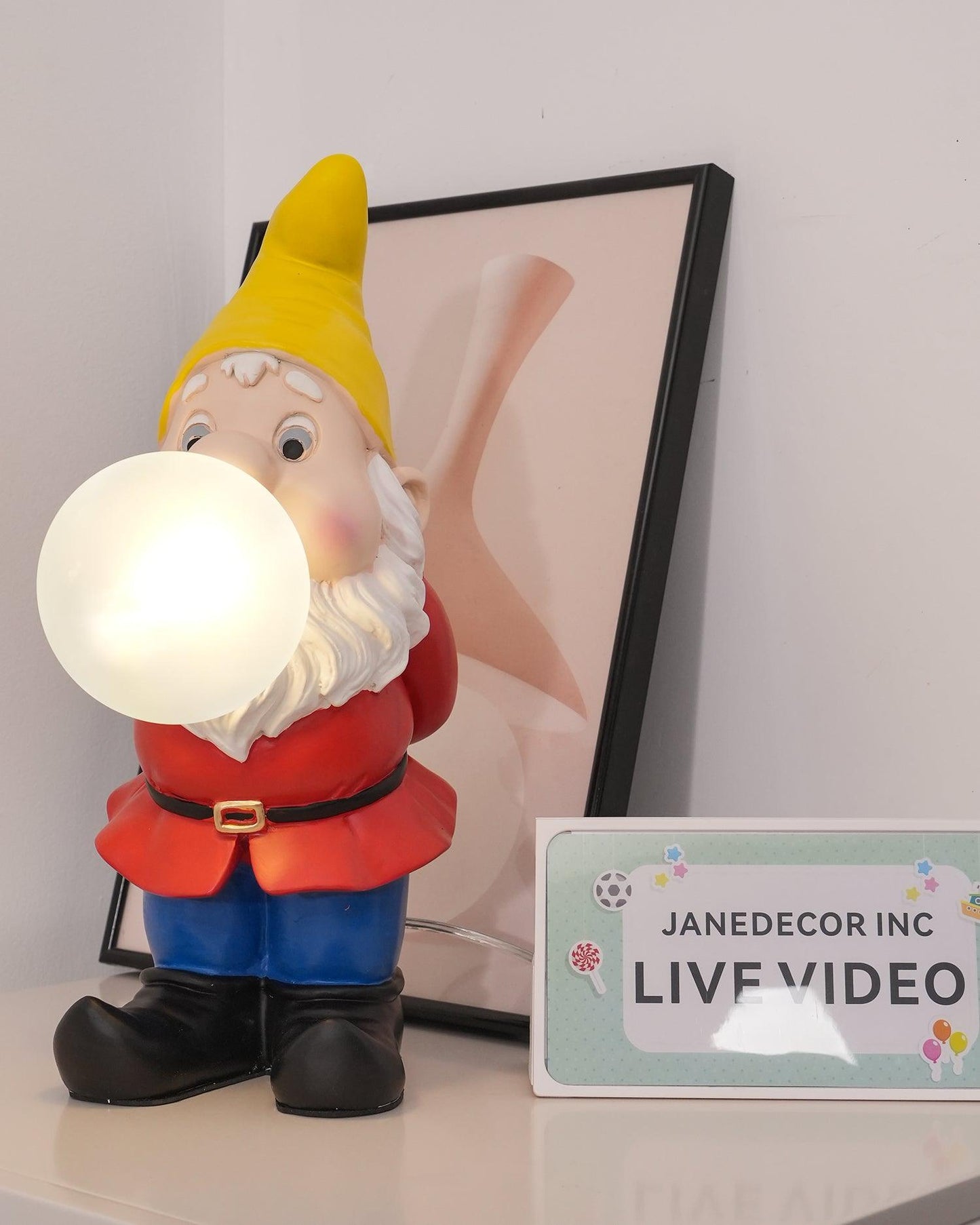 Gummy Table Lamp | Resin & Glass | Multicolor