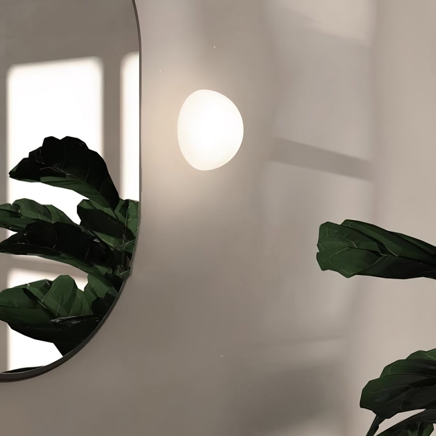 Halbkugel Wall Lamp | Glass & Metal | Frosted White or Bright White