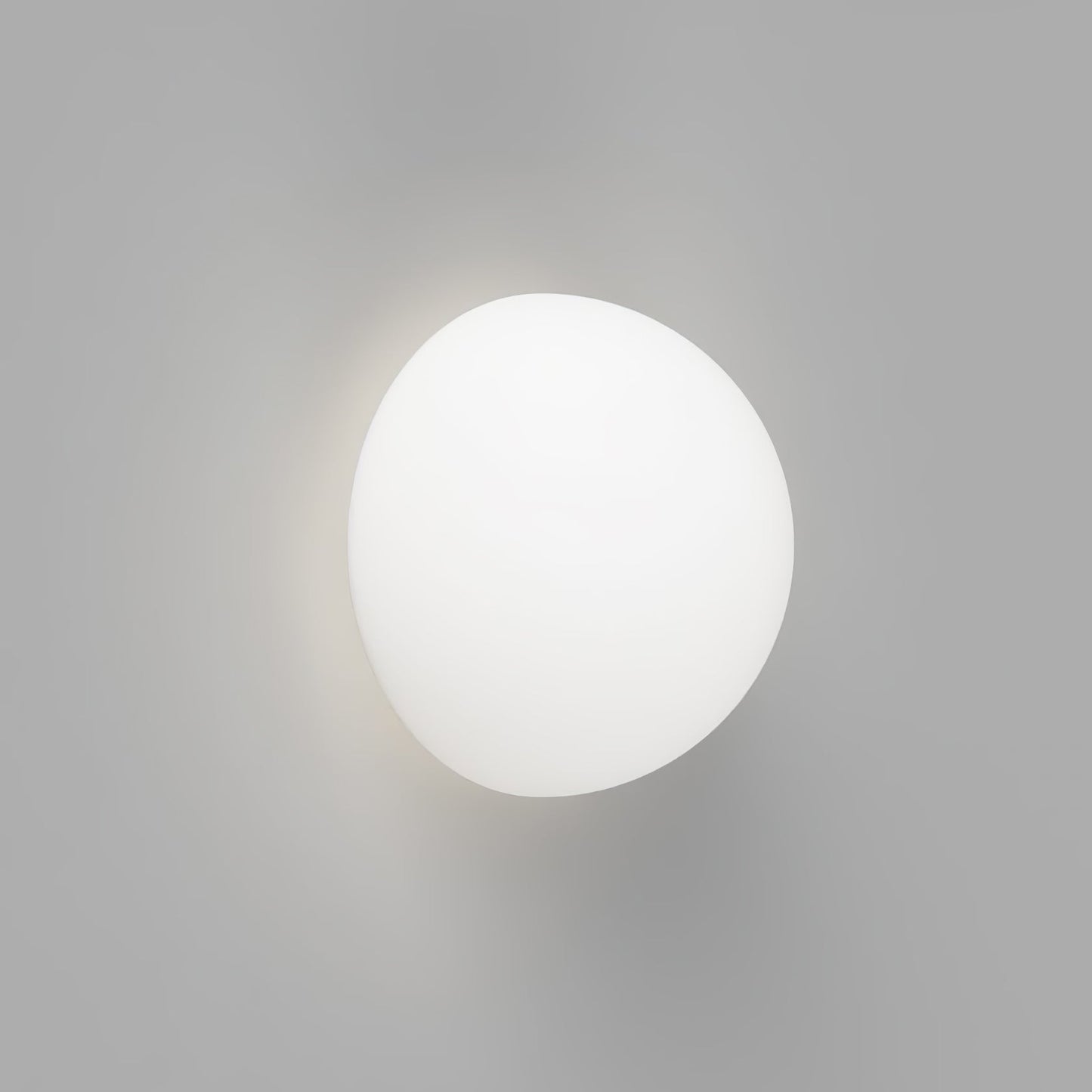 Halbkugel Wall Lamp | Glass & Metal | Frosted White or Bright White