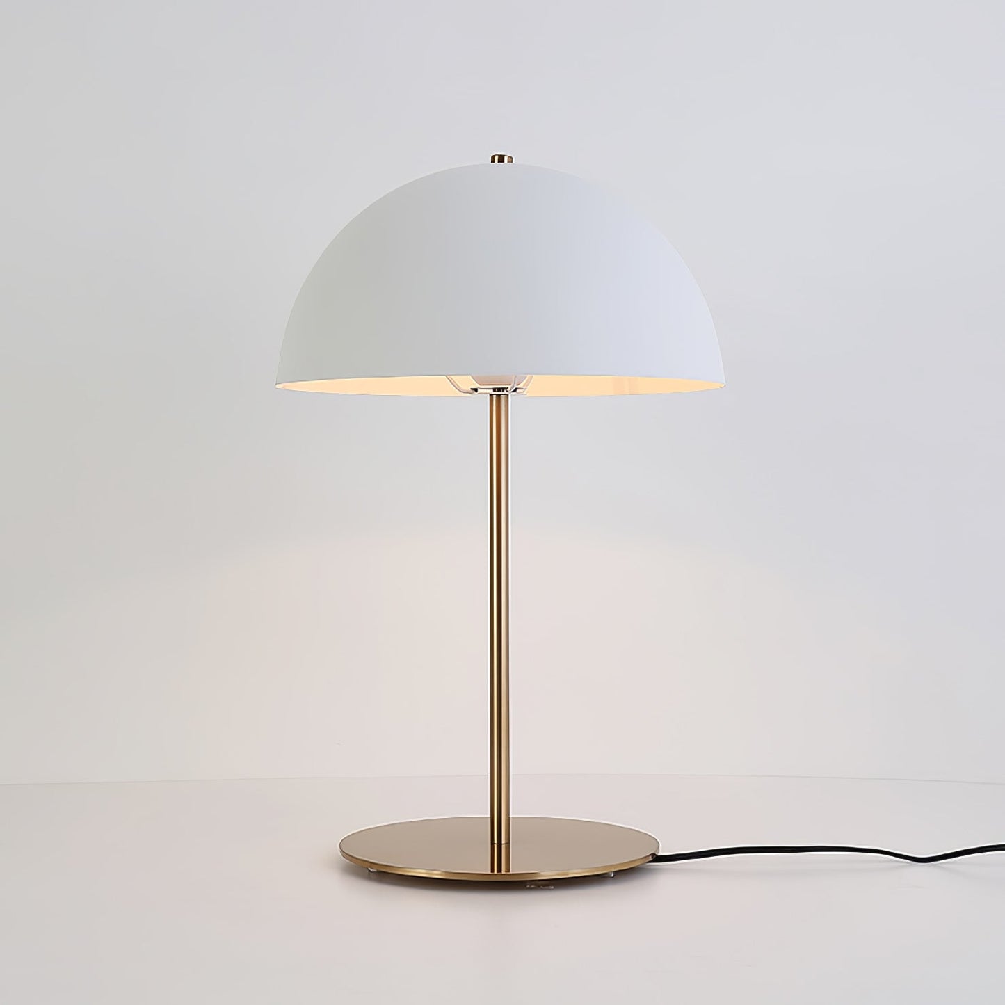 Hanna Table Lamp | Modern Dome Design | Pink Acrylic Shade