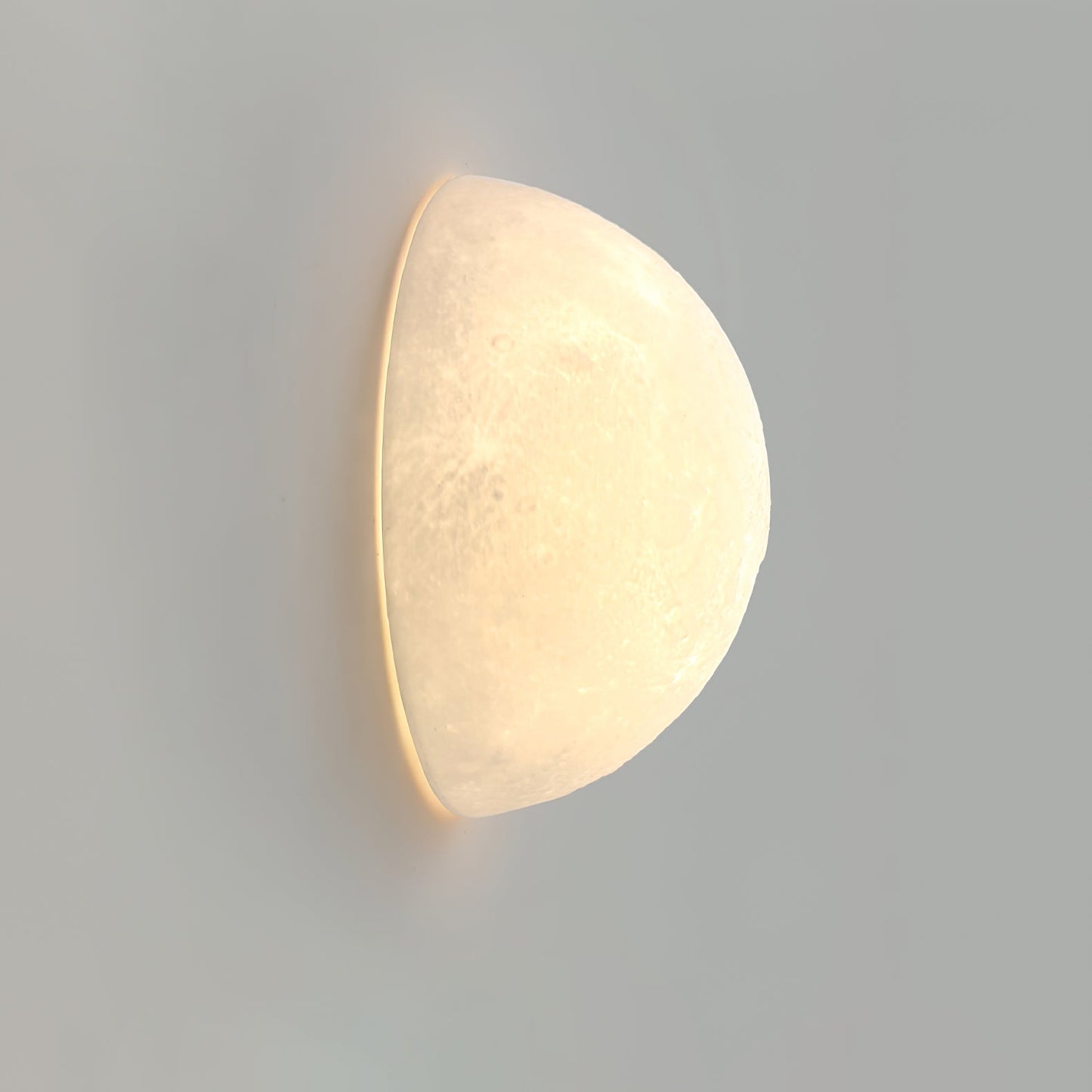 Moon 3D Wall Lamp | Lunar Surface | White