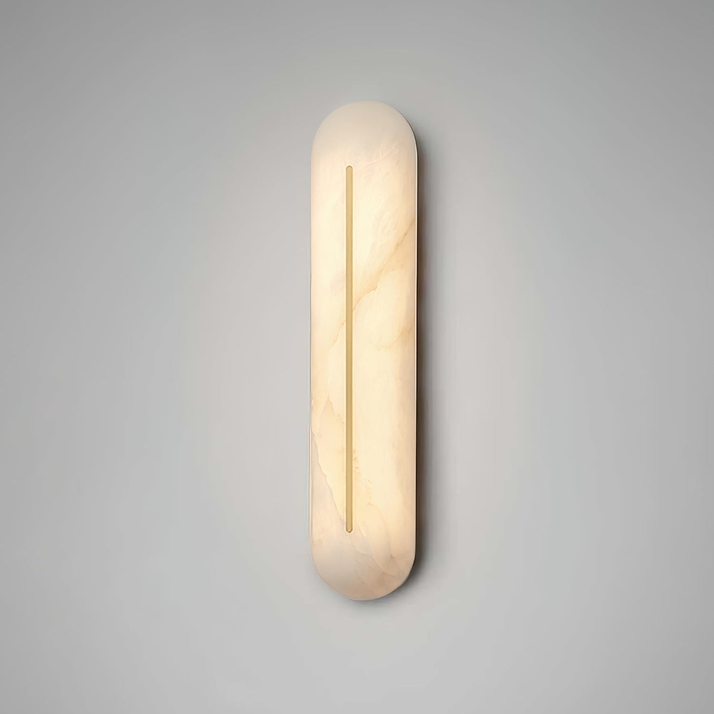 Orbison Wall Lamp | Brass & Alabaster | 46cm Height