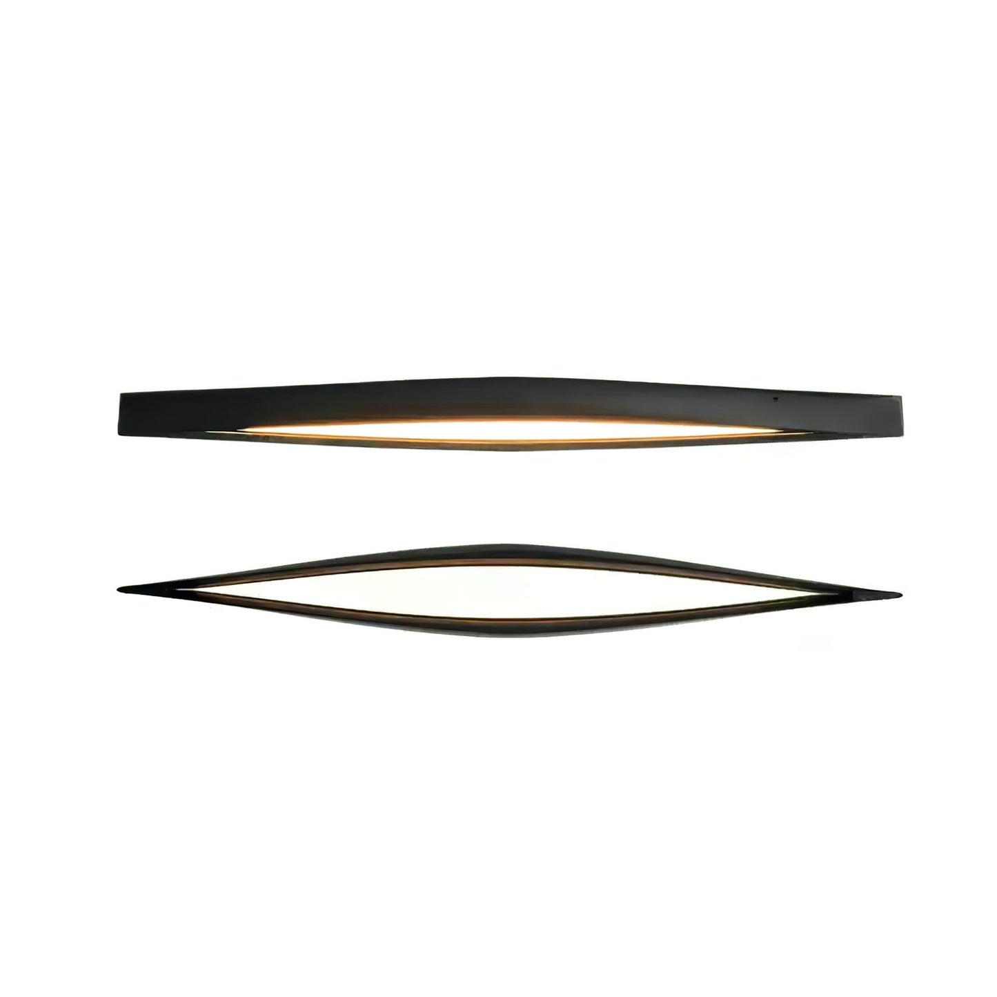 Horizon Linear Wood Ceiling Lamp | Wood/Metal/Acrylic | White Shade