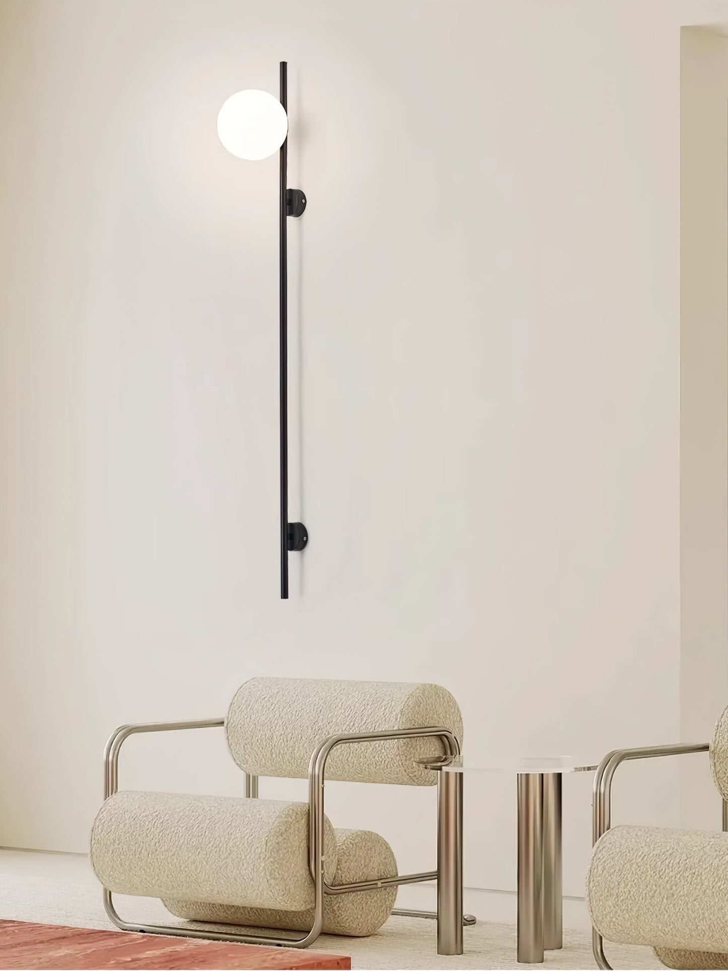 Houseof Wall Light | Metal & Glass | White