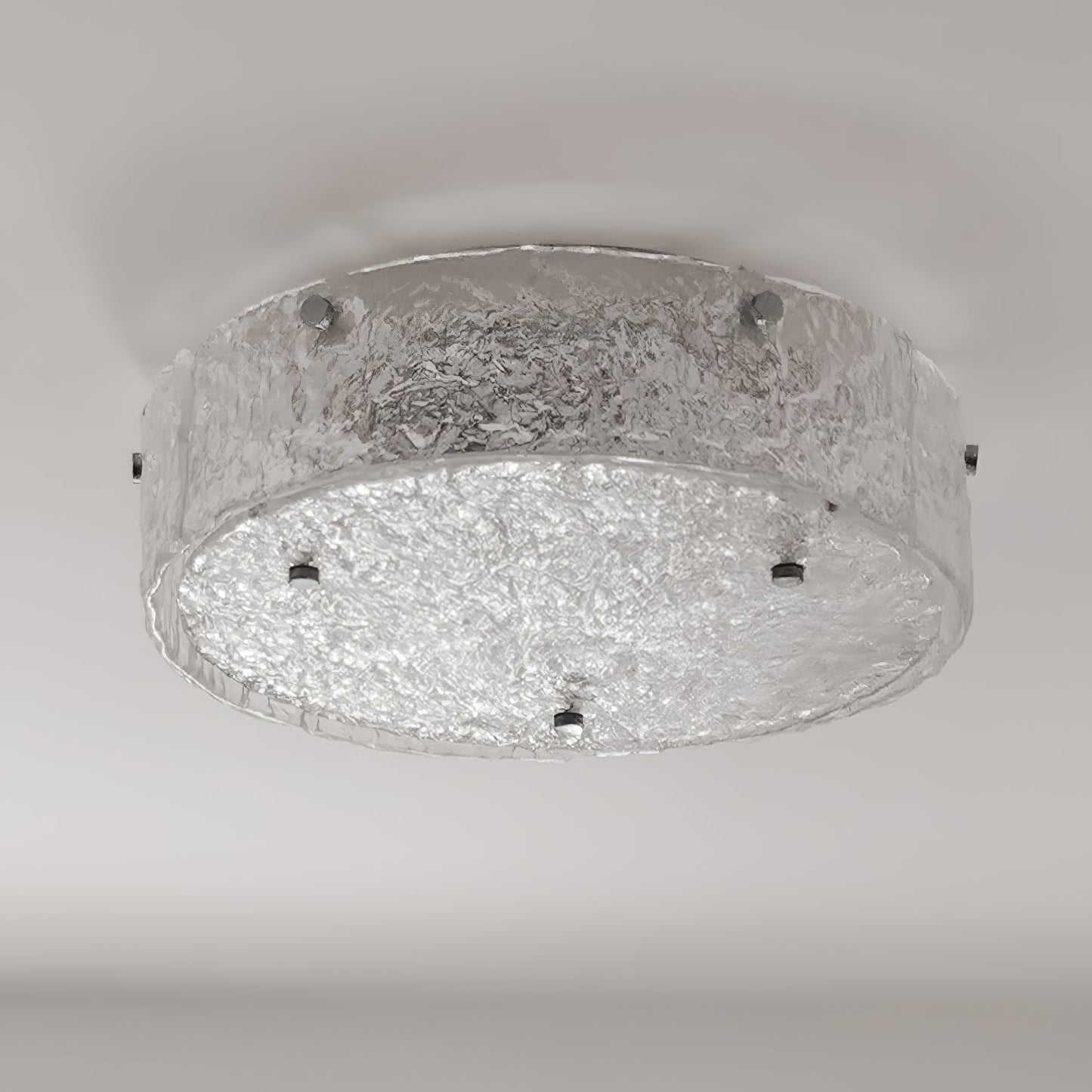 Illuminese Ceiling Lamp | Glass | Nickel