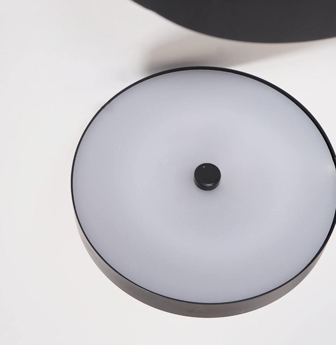 Lride Wall Lamp | Metal, Iron, Acrylic | Black, Gray + Black