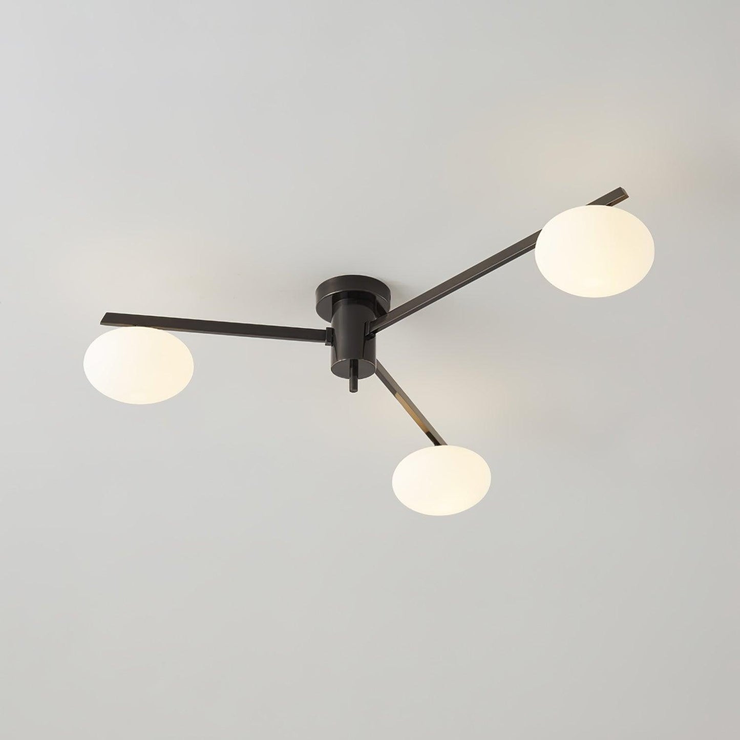 Jasper Ceiling Lamp | Brass & Black | 3, 5, or 6 Heads