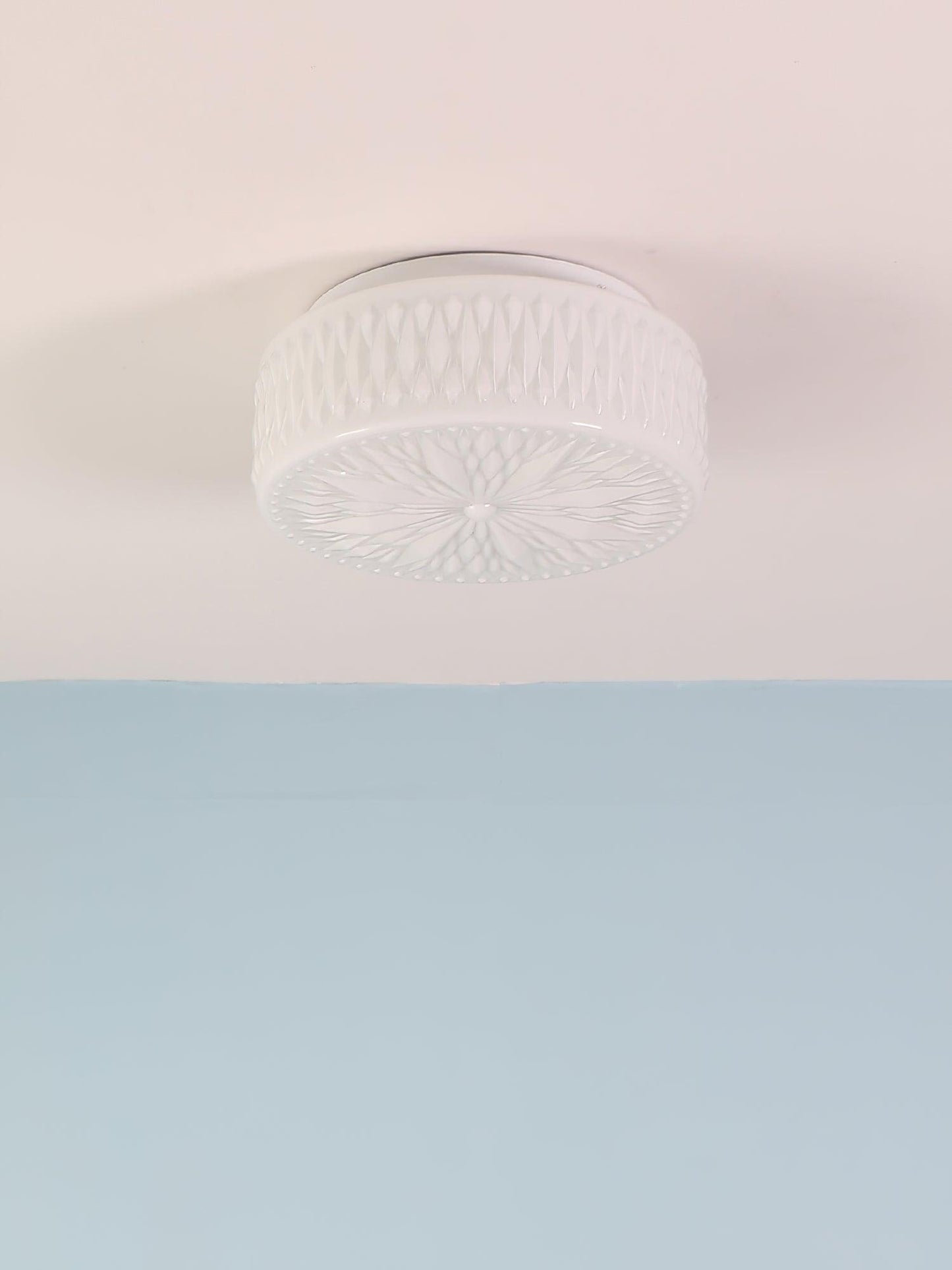 Adler Ceiling Light | Glass & Acrylic | Chrome Finish