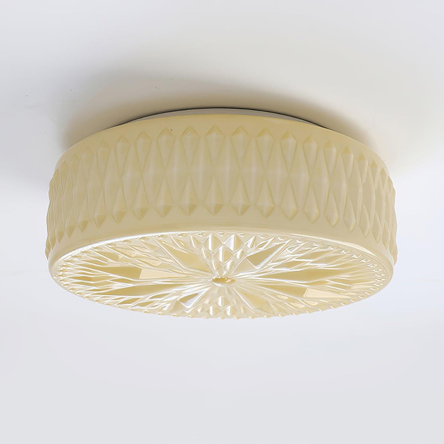 Adler Ceiling Light | Glass & Acrylic | Chrome Finish