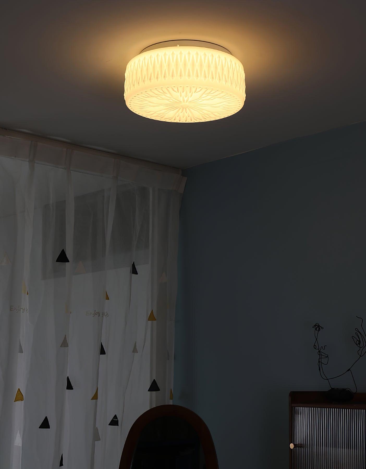 Adler Ceiling Light | Glass & Acrylic | Chrome Finish