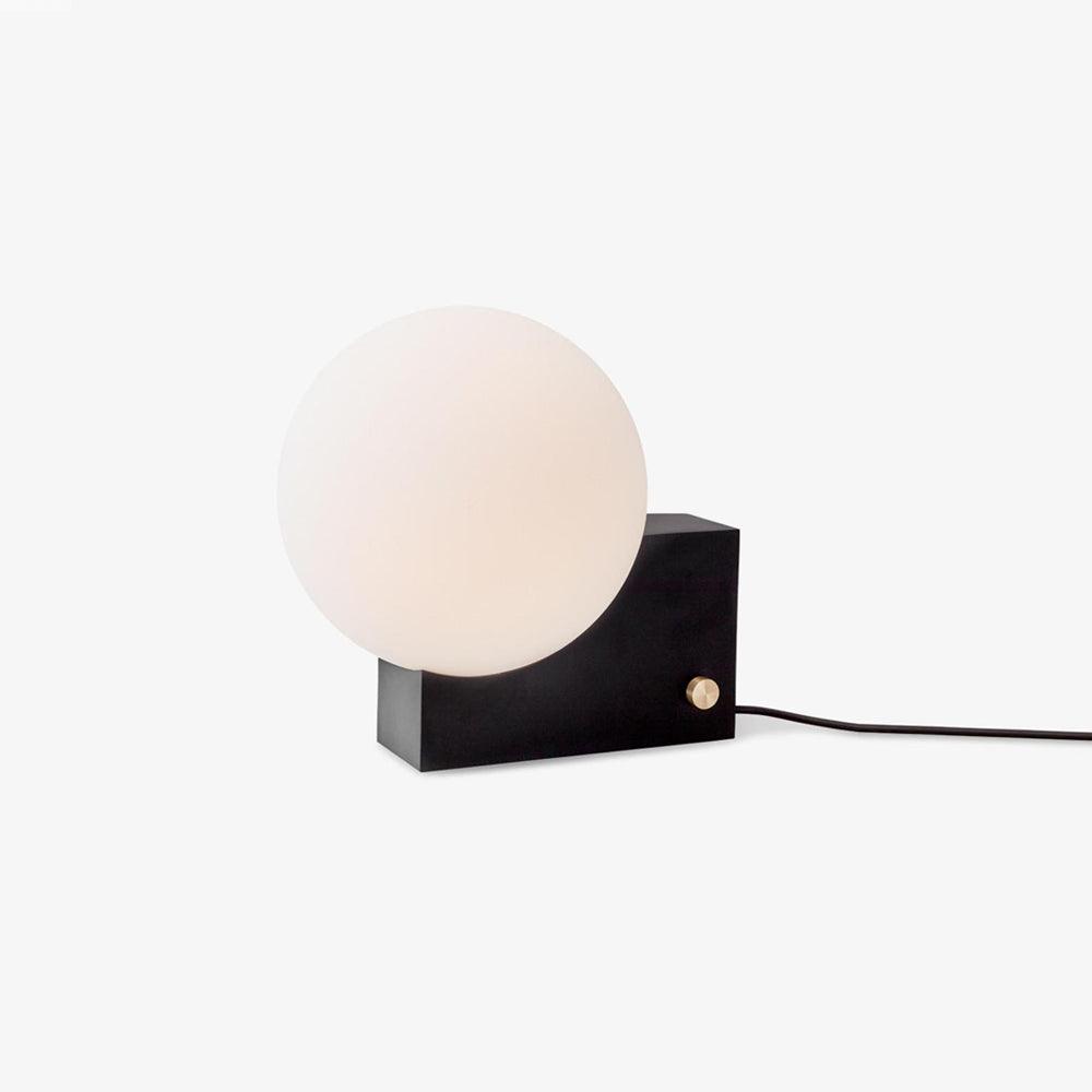 Fusion Table Lamp | Opaline Glass | Black, Chrome, Pink