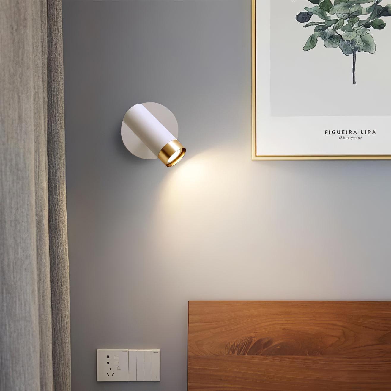 Karpo Wall Lamp | Metal | Black and White