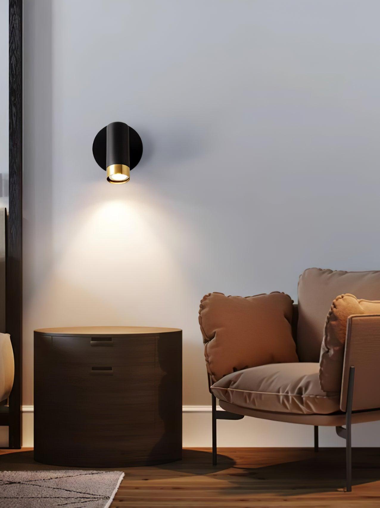 Karpo Wall Lamp | Metal | Black and White