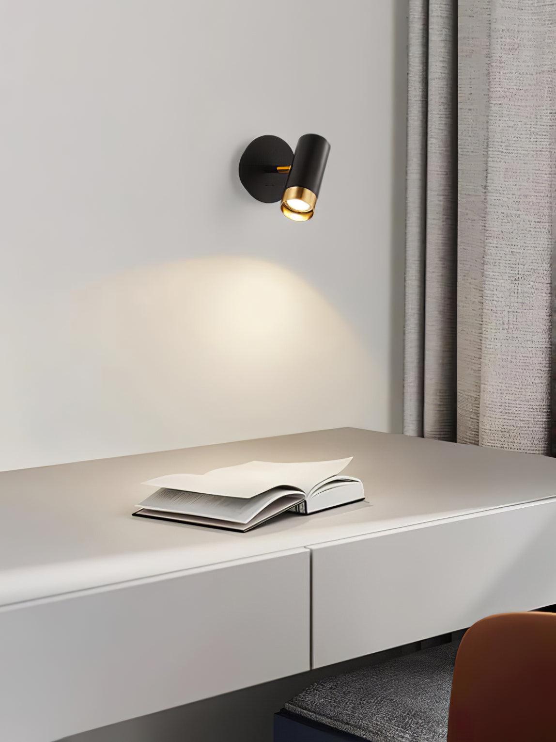 Karpo Wall Lamp | Metal | Black and White